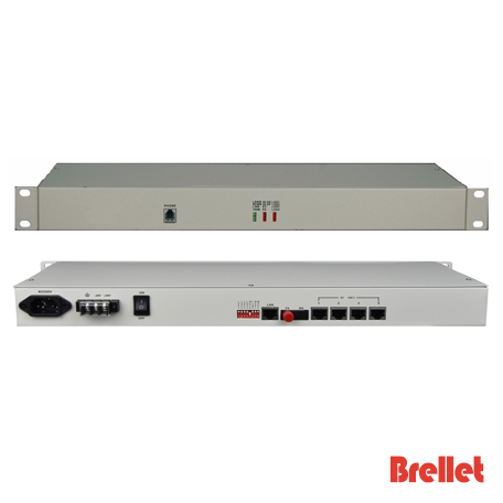 4E1 PDH Fiber Optic Multiplexer